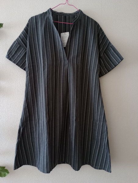 新品 ストライプチュニック