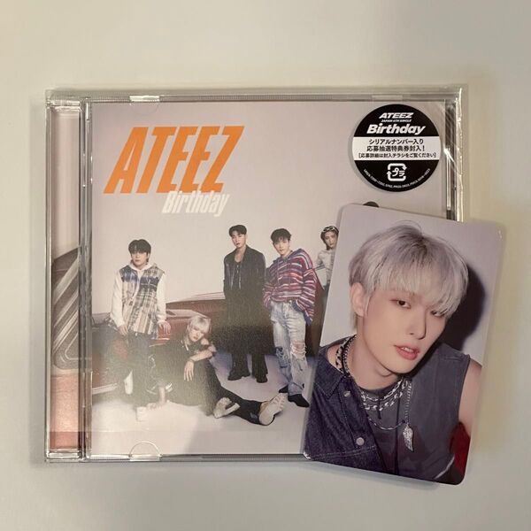 ATEEZ Birthday フラッシュプライス盤 ミンギ タワレコ トレカ