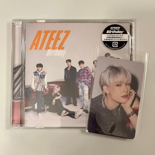 ATEEZ Birthday フラッシュプライス盤 ミンギ ユニバ トレカ