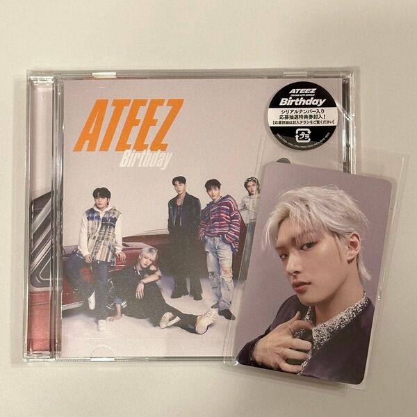 ATEEZ Birthday フラッシュプライス盤 ミンギ FC トレカ