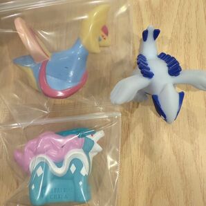 ポケモンキッズ 指人形 ソフビ ルギア クレセリア スイクン ポケットモンスター モンコレ