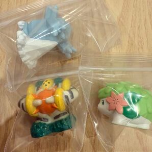 ポケモンキッズ 指人形 ソフビ レジギガス レジアイス シェイミ ポケットモンスター モンコレ