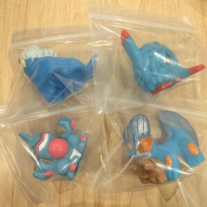 ポケモンキッズ 指人形 ソフビ ラグラージ モジャンボ トドゼルガ ドクロッグ モンコレ ポケットモンスター