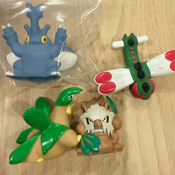 ポケモンキッズ 指人形 ソフビ ヘラクロス メガヤンマ ダーテング トロピウス モンコレ ポケットモンスター