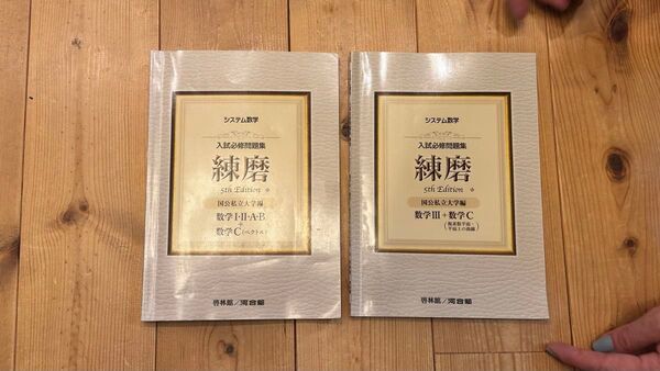 啓林館 システム数学 入試必修問題集 練磨 5th Edition 2冊セット