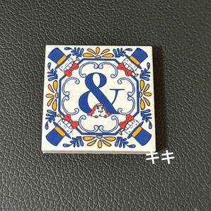 ジブリ アルファベット タイル ハウルの動く城 & アンド