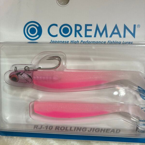 COREMAN RJ-10 ROLLING JIGHEAD ピンク