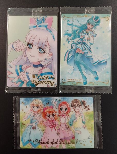 【最安値】わんだふるぷりきゅあ キュアニャミー HR キュアリリアン N ウエハース