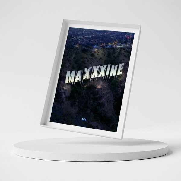 数量限定 MaXXXine マキシーン 海外版A4ポスタームビチケ 一般一名