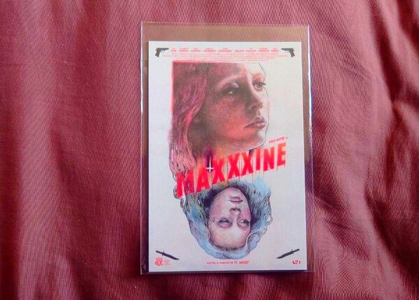 即日発送 MaXXXine マキシーン ムビチケ特典ポストカードセット 新品未開封