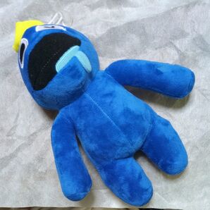 レインボーフレンズぬいぐるみ 30cm位ブルー 吸盤付き