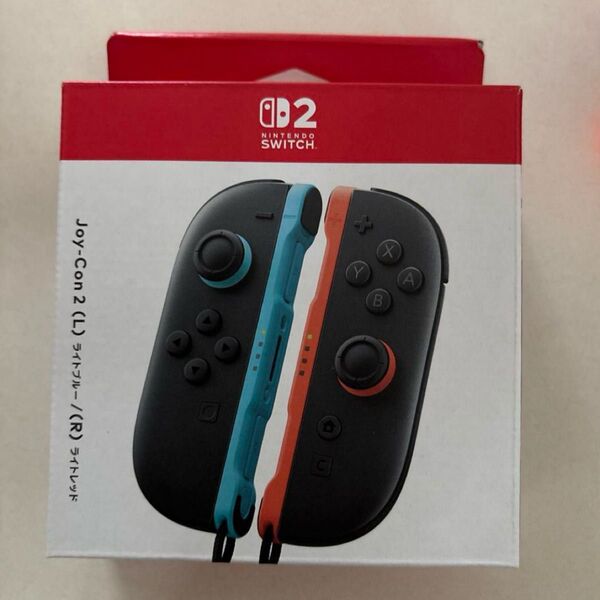 任天堂 Switch 2 Joy-Con 2 (L) ライトブルー/(R) ライトレッド 新品未開封
