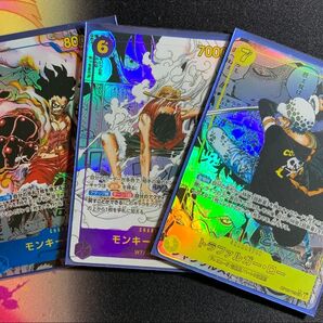 3点セットコミパラ ACG ワンピースカードゲーム 観賞用 展示用 レプリカ