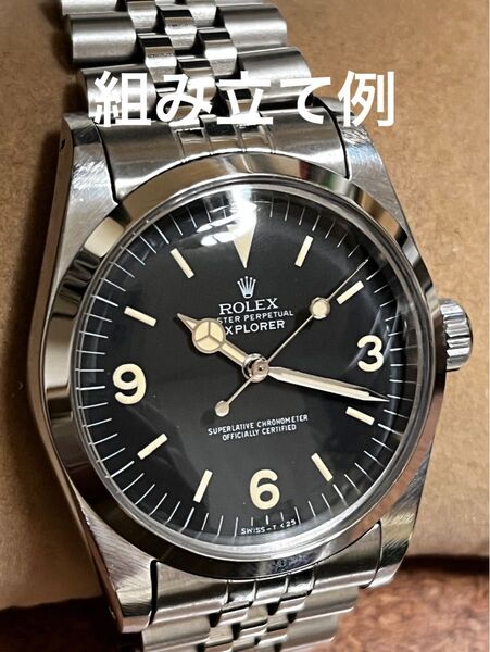エクスプローラー 1016 リダン文字盤 ムーブメント 針 ケース・ブレス付き Dial ロレックス