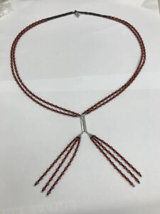 B1317 red .. necklace 