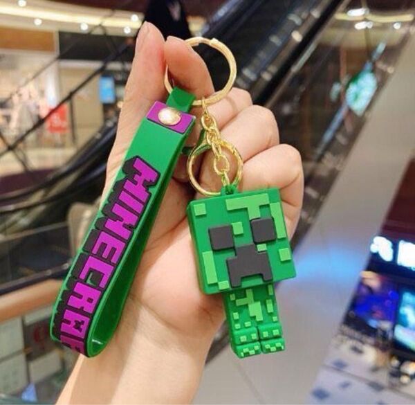 マイクラ クリーパー マスコットキーホルダー ジャラジャラ マインクラフト