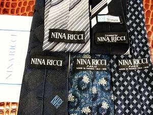 *3958*SALE[ все * Nina Ricci [NINA RICCI] галстук *5 шт. комплект .! супер выгодная покупка!] галстук ③*