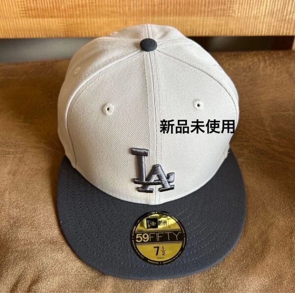 ニューエラ 59FIFTY キャップ ERA ドジャース 大谷翔平 ロサンゼルス LA Dodgers 帽子 59.6cm