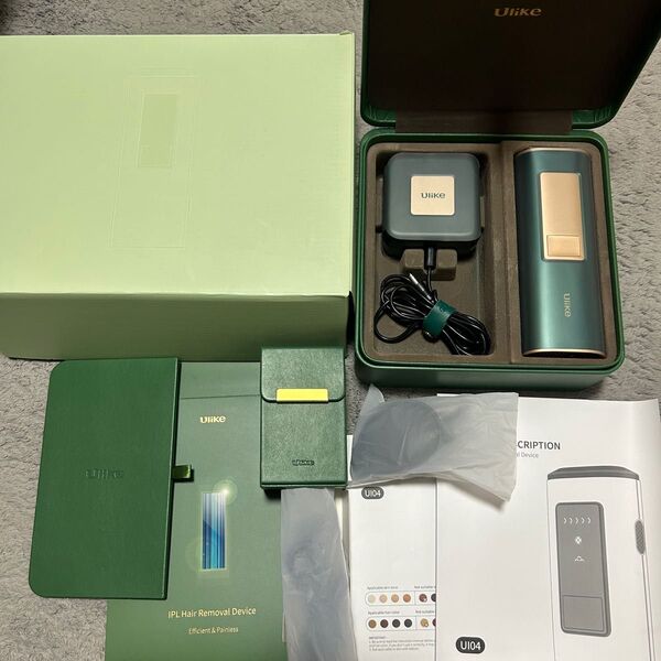 Ulike 脱毛器 Air Pro メーカー2年保証/サファイア冷却技術 美品 男女兼用 全身対応可能 家庭用 光美容器