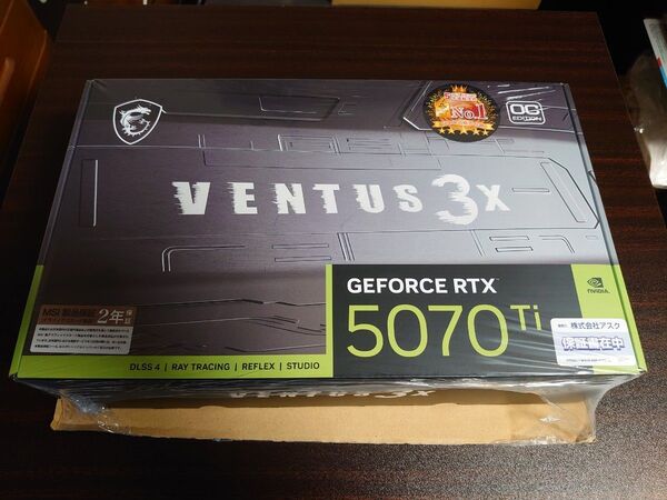 【新品・未開封】MSI RTX 5070 Ti 16G VENTUS 3X OC