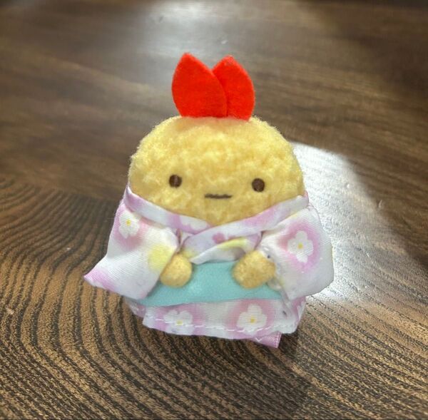 すみっコぐらし すみっコ縁日 てのりぬいぐるみ えびふらいのしっぽ 浴衣