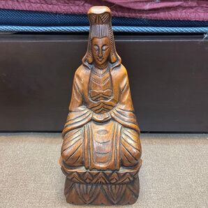 日本の神 七福神 木彫りの置物