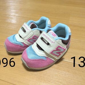 New Balance 996 キッズシューズ ピンク ニューバランス スニーカー