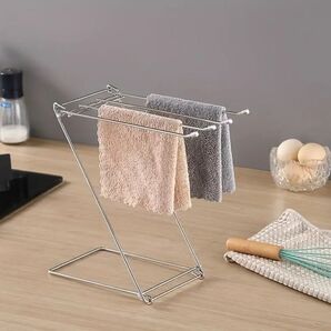 タオルハンガー キッチン収納 ステンレス 省スペース