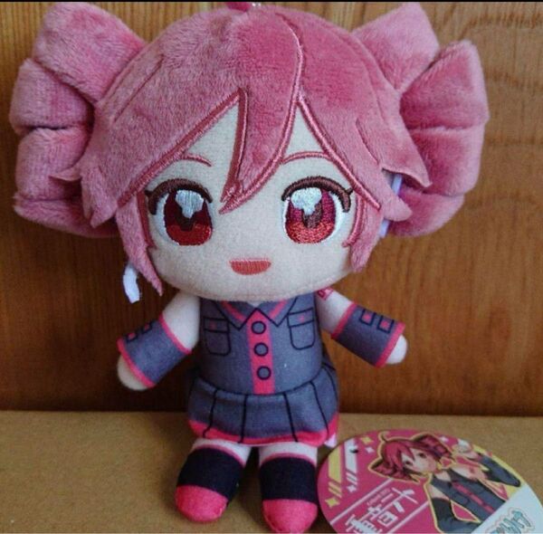 重音テト ぬいぷりけ おすわり マスコット ぬいぐるみ