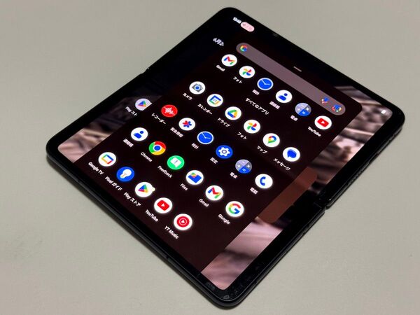 【超美品】Google Pixel Fold au SIMフリー G0B96 オブシディアン 黒 ブラック 12GB 256GB