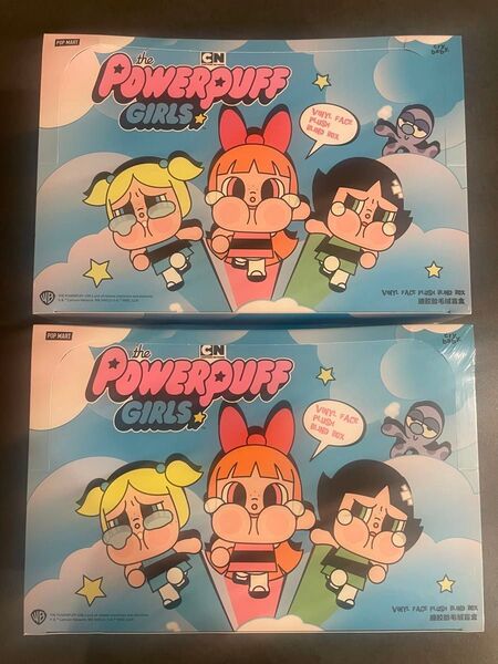CRYBABY xパワーパフ ガールズ シリーズ ぬいぐるみ アソートボックス( 2ボックス新品シュリンク付き)
