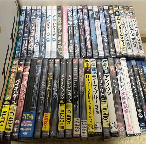 【新品未開封】 DVD ブルーレイ Blu-ray まとめ売り 洋画 映画 邦画
