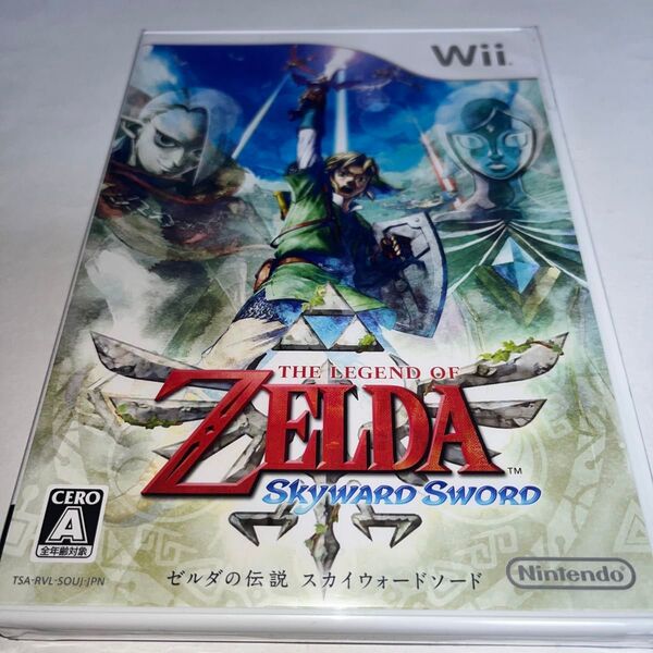 【新品未開封】 Wii ゼルダの伝説 スカイウォードソード ゲームソフト アニメ Nintendo 任天堂