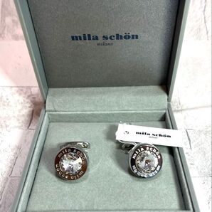 【新品未使用】ミラ ショーン クリスタル カフス【mila schon 】定価11,000円