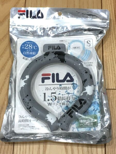 新品未使用 FILA クールネックリング ネッククーラー Sサイズ