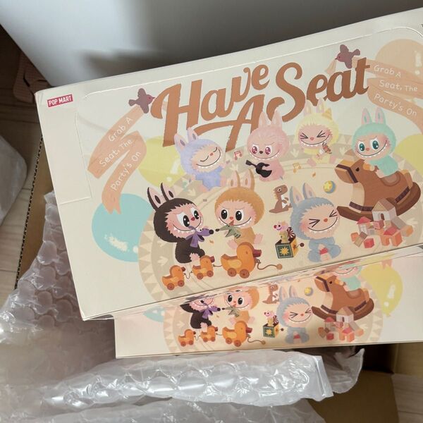 ポップマート ザ モンスターズ ハブアシート ぬいぐるみ シリーズ 2BOX