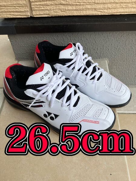 ヨネックス YONEX パワークッション660 SHB660-141 バドミントンシューズ メンズ レディース ホワイト/ブラック