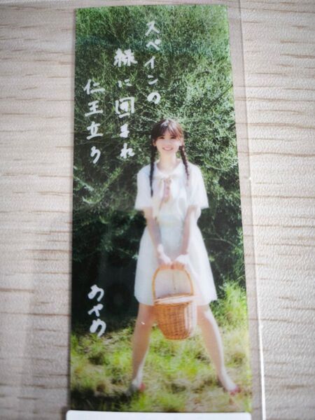 【YouTube限定♪】乃木坂46 筒井あやめ 写真集 感情の隙間 YouTube限定特典 しおり