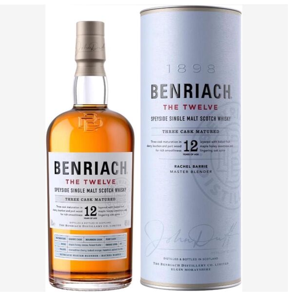 ベンリアック 12年 700ml スリーカスクマチュアード スペイサイドシングルモルトスコッチウイスキー BENRIACH
