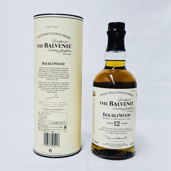バルヴェニー 12年 ダブルウッド 700ml 40度 モルトウイスキー THE BALVENIE