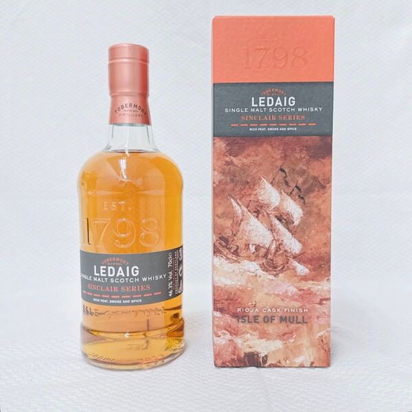 レダイグ リオハ カスク フィニッシュ 700ml シングルモルト スコッチウイスキー LEDAIG 箱入り