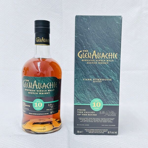 グレンアラヒー 10年 カスクストレングス バッチ 700ml スコッチウイスキー THE GLENALLACHIE
