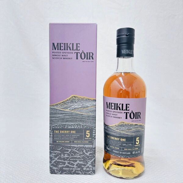 ミークルトール ザ シェリーワン 5年 700ml 48度 シングルモルトスコッチウイスキー MEIKLE TOIR