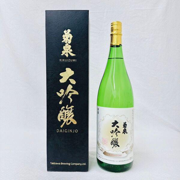 菊泉 大吟醸 1.8L 清酒 兵庫県 日本酒 1800ml 箱入り