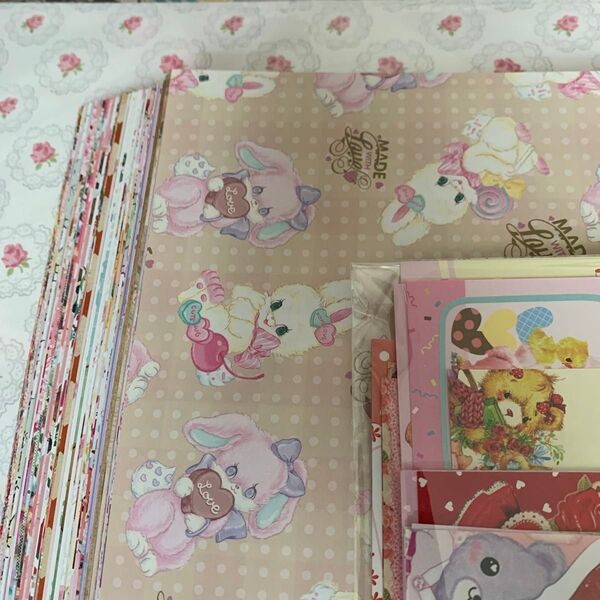 デザインペーパー A4 メモ 作家 国内 海外 ハンドメイド コラージュ おすそ分け ④