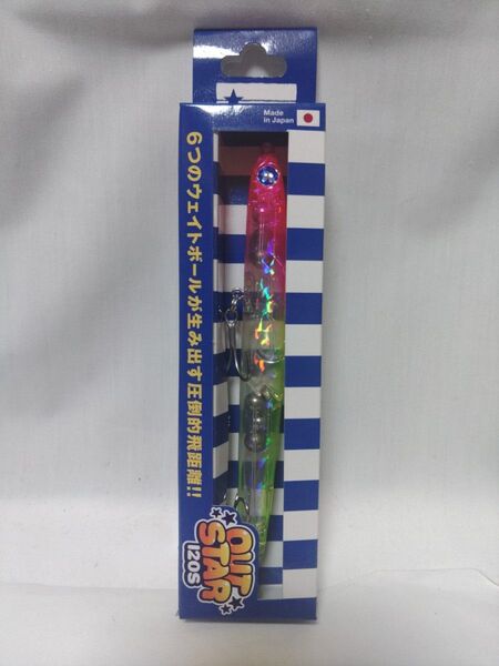 ブルーブルー アウトスター 120s BlueBlue OUTSTAR 120s ピンクチャートクリア 応募券なし