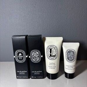 ディプティック ロンブルダンロー オードミンテ オードパルファン 10ml 2本 クリーム1 ローション1 4点セット