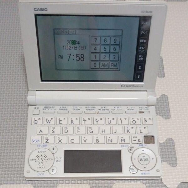 電子辞書 カシオ CASIO エクスワード EX-word DATAPLUS6 XD-B6200 カシオエクスワード 稼動品