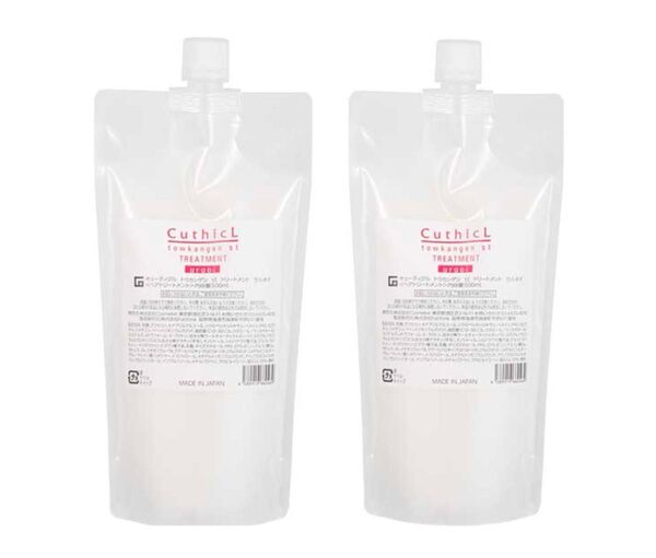 コスメイカー キューティクルコットントウカンゲンstトリートメント ウルオイタイプ500ml ×2