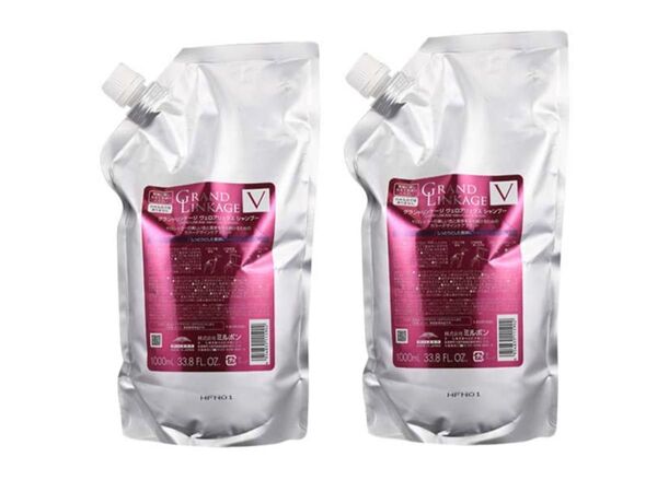 ミルボングランドリンケージ ヴェロアリュクスシャンプー1000ml ×2